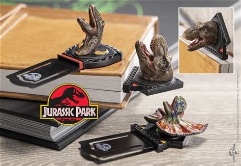 Jurassic Park Bookmark Set At