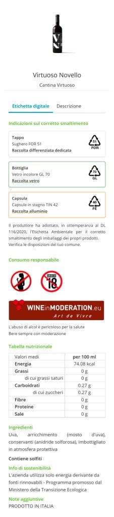 Etichettatura Vini Ue Nuove Norme In Vigore