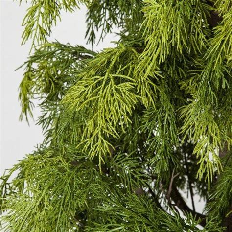 Earthflora Outdoor Artificial Palm Trees Topiaryplants Natural Touch Potted Hinoki