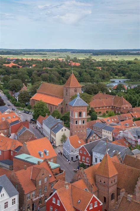 View On Ribe Denmark Stock Image Image Of Ribe Ship Cathedral 4027