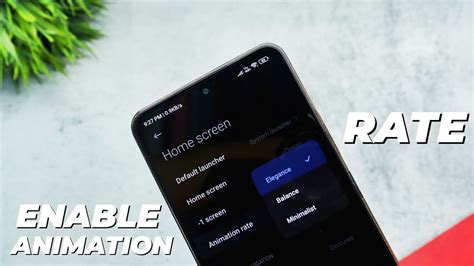 Enable Miui Launcher Animation Rate Features On Any Xiaomi Device