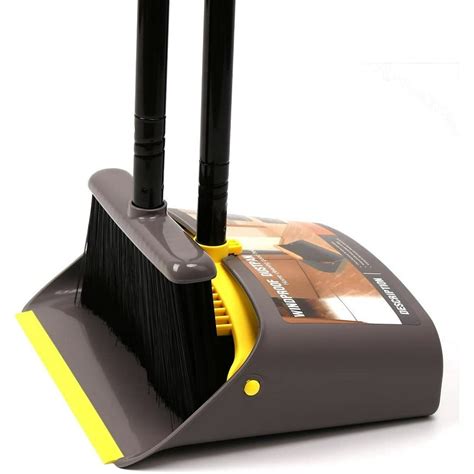 Treelen Broom And Dustpanbroom With Dustpan Combo Setstanding Dustpan