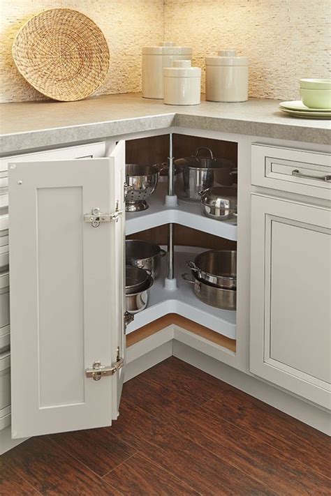 Corner Kitchen Cabinets With Drawers Corner Drawers And Storage