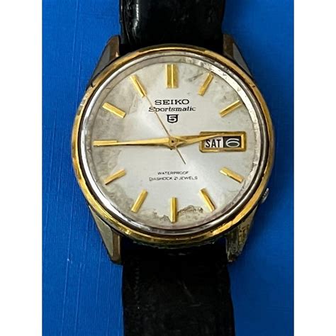 Vintage Seiko Sportsmatic Jewels Day D Gem