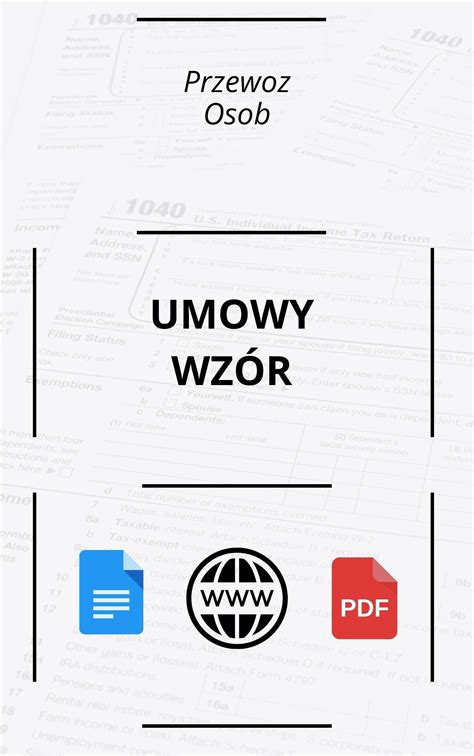 Umowy Na Przewóz Osób Wzór WORD PDF