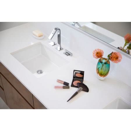 Kohler K-2882-0 White Verticyl 19-13/16" Rectangular Undermount ...