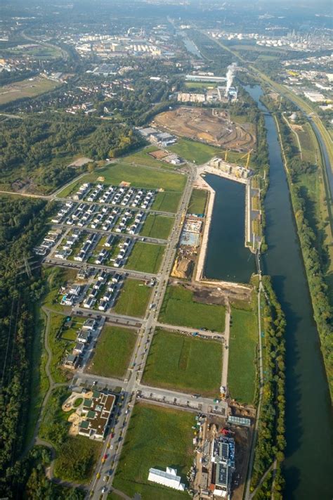 Gelsenkirchen Von Oben Entwicklungsgebiet Im Graf Bismarck