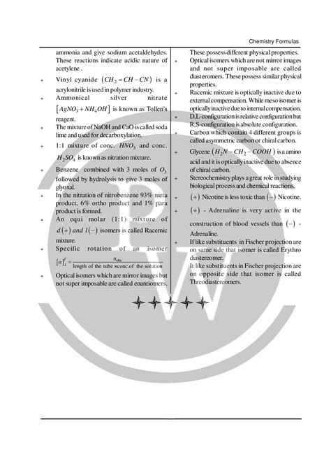 Chemistry formulas – Artofit