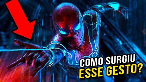 Como Surgiu O Gesto Que O Homem Aranha Faz Com As Mãos 🤟 Youtube