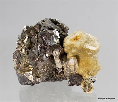 Arsenopyrite Quartz And Siderite Geokrazy Minerals