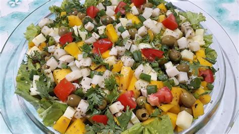 Como Fazer Salada Tropical F Cil E Maravilhosa Youtube