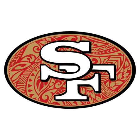 Polynesian Tribal San Francisco 49ers Logo Svg Download Inspire Uplift