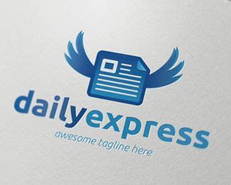 Daily Express Logo Template by gbs | Express logo, Logo templates ...