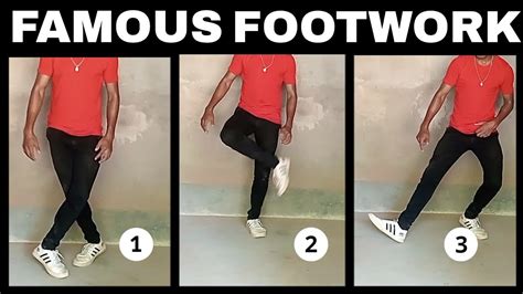 3 Famous Dance Moves Footwork Tutorial In Hindi Simple Hip Hop