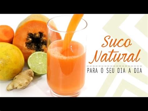 Receitas De Suco De Mam O Para Se Encantar Essa Bebida