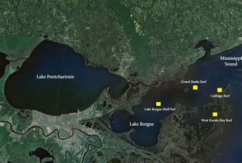 Lake Pontchartrain Map 1812