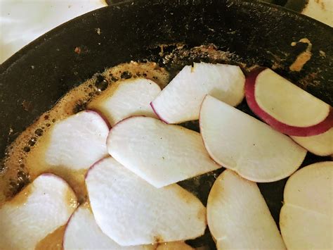 Pan Fried Turnips Recipe Willow Haven Farm