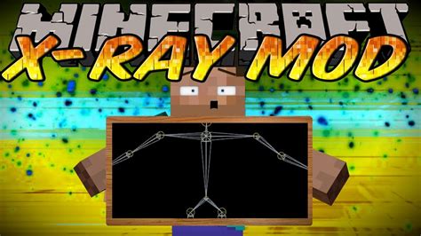 Minecraft Mod - X-RAY MOD ! - YouTube