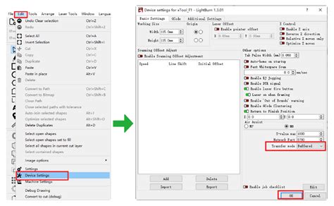 Operate XTool S1 With LightBurn XTool Support Center