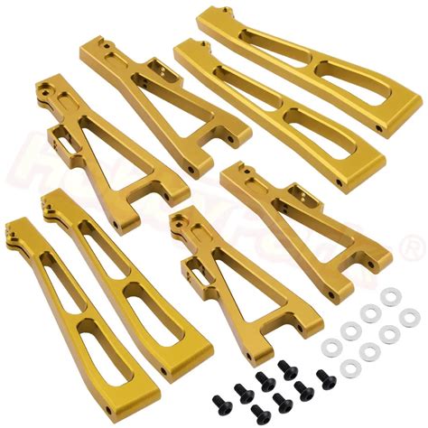 8Pcs Aluminum Suspension Arms Set Replace EA1001 EA1002 For JLB Racing