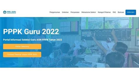 Cara Cek Pengumuman Seleksi Pppk Guru 2022 Melalui Sscasn Bkn Go Id