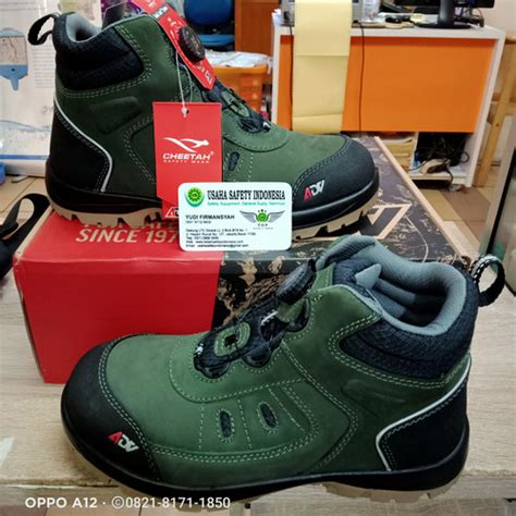 Jual Sepatu Safety Cheetah Jubatus Forest Adv Asli Original