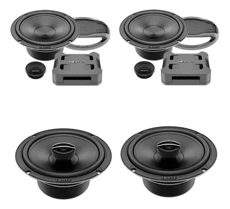 Combo Hertz Cento Kit 2 Vias Cpk 165 Coaxial Cpx 165