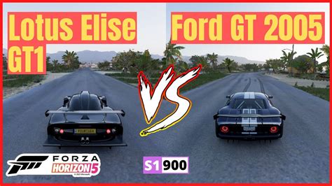 Forza Horizon 5 Best S1 Cars Lap Time Comparison In Rivals Ford GT