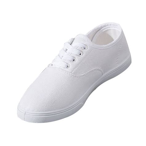 Tenis Blancos De Tela Mujer Atelier Yuwa Ciao Jp