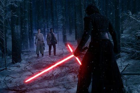 Star Wars Episode Vii The Force Awakens Rey Lightsaber Kylo Ren Wallpapers Hd Desktop And