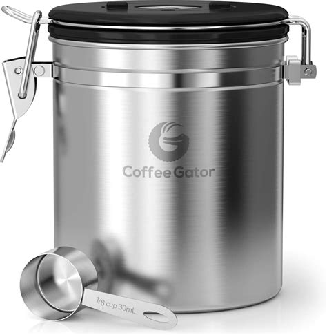 Coffee Gator Stainless Steel Canister Oz Coffee Gator Official