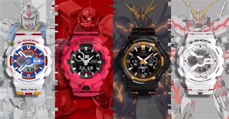 Casios Upcoming G Shock Line Is A Must Have For Gundam Fans