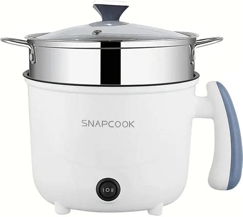 Amazon 1 8L Hot Pot Electric with SUS Steamer Non Stick Sauté Pan