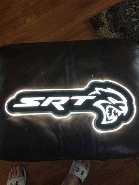 SRT Hellcat LED Sign SRT Hellcat Forum