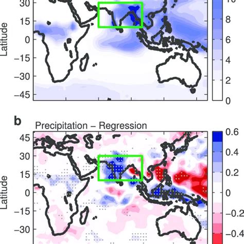 JJAS Precipitation Mm Day 21 From GPCP Showing A 19792011