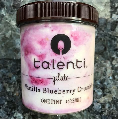 Talenti Vanilla Blueberry Crumble Gelato