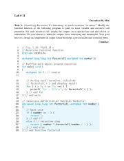 Chapter Class Exercise Docx Programming Logic And Design Th