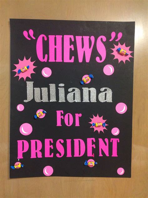 Class Vice President Poster Ideas