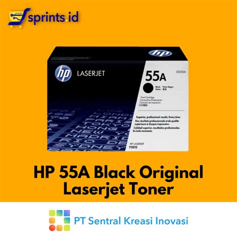 Jual Hp 55a Black Original Laserjet Toner Cartridge Shopee Indonesia