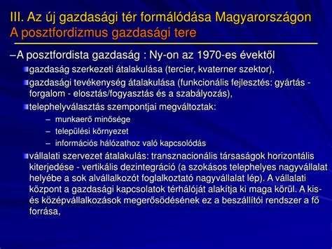 Ppt Magyarorsz G Region Lis Folyamatai S T Rszerkezete Powerpoint