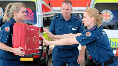 Queensland Paramedics New Training To Tackle Assault Levels The Courier Mail