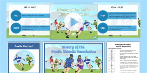 History Of The Gaelic Athletic Association Gaa Resource Pack