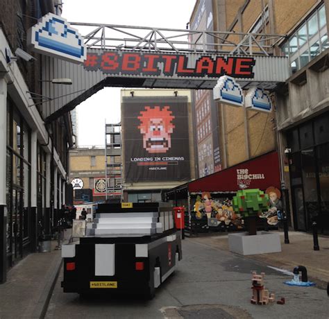 Creative Visual Art Wreck It Ralph Turns Londons Brick Lane Into