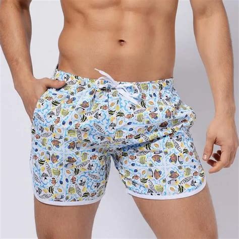 Mens Swimwear Swim Beach Board Shorts Swim Trunks Swimsuits Bathing