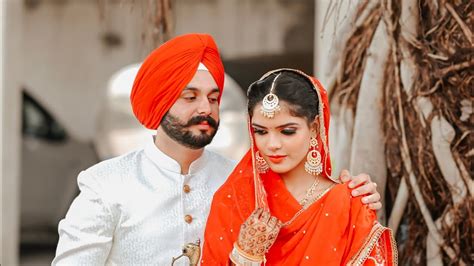 Sikh Wedding Highlights 2023 Amandeep And Ekampreet Youtube