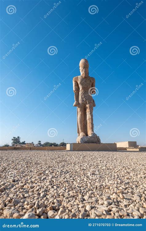 Statue of Ramses stock image. Image of architecture - 271070703