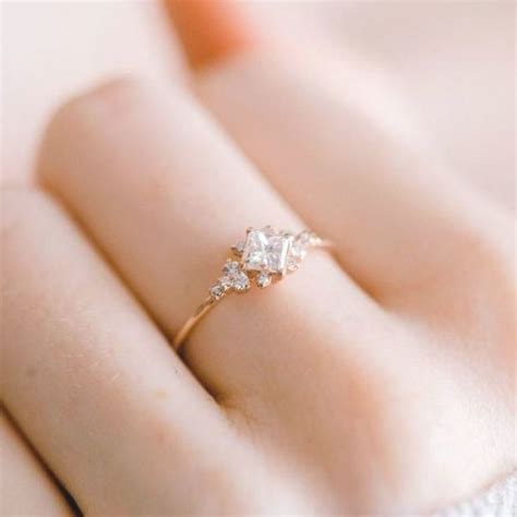 Check Out These Simple Princess Cut Ring Simpleprincesscutring