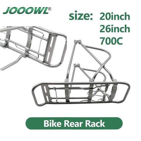 Black Silver Bicycle Rear Rack 20 26 700c Bicycle Rear Racks For Mtb