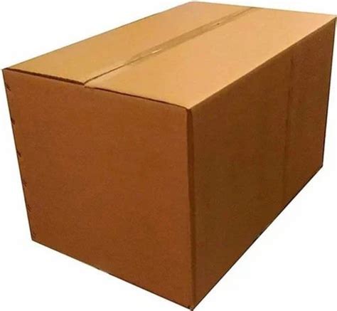 Brown Double Wall 5 Ply Corrugated Box At Rs 30 Piece 5 Ply