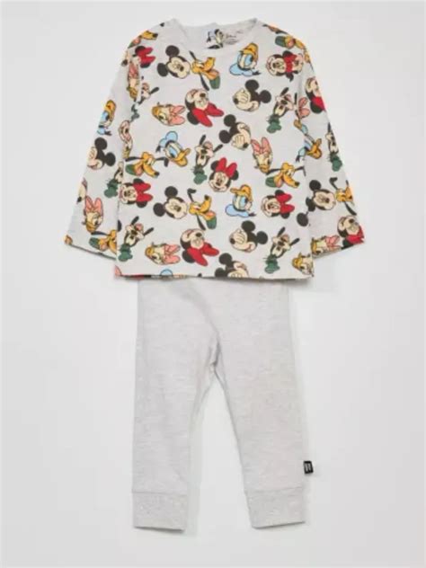 Pyjama Mickey De Disney Baby Mois Disney Mois Beebs